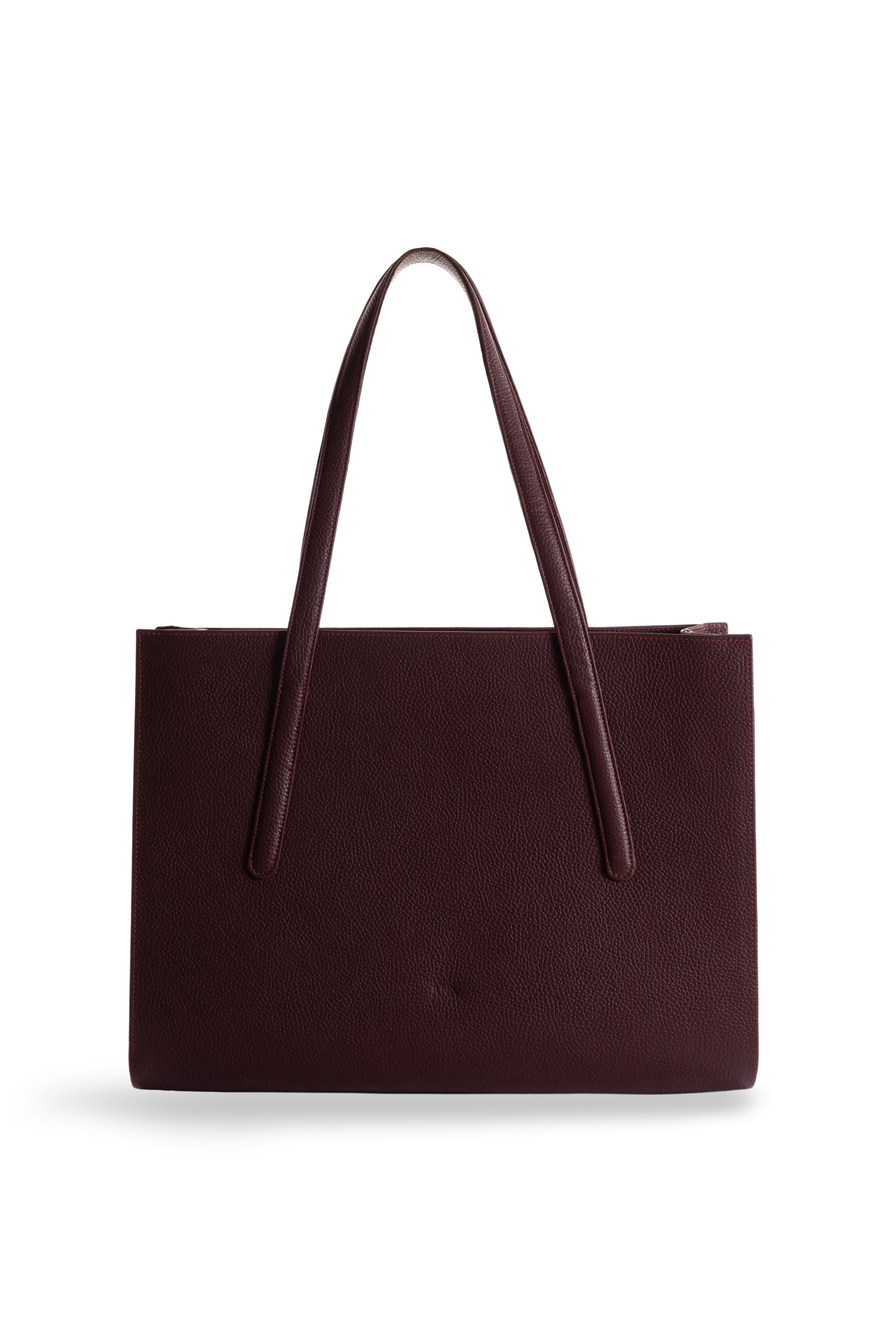 SHOPPER BAG JUNA BURGUNDY 